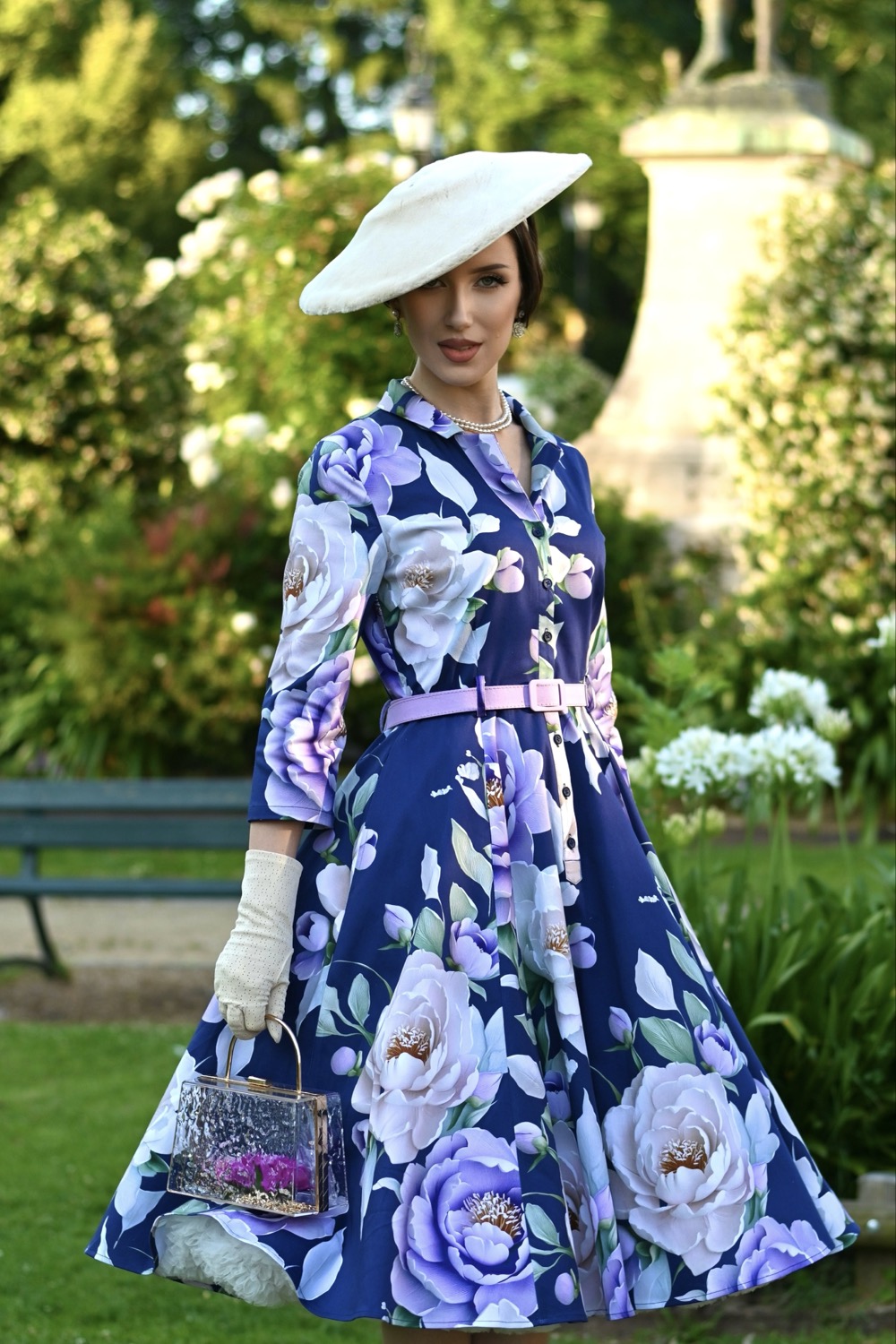 May Floral Swing Dress